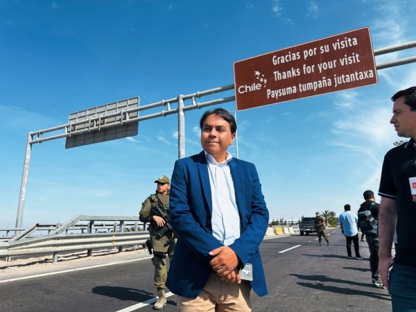 JORGE DÍAZ URGE LLEVAR EL SISTEMA ABIS AL CONTROL FRONTERIZO DEL NORTE