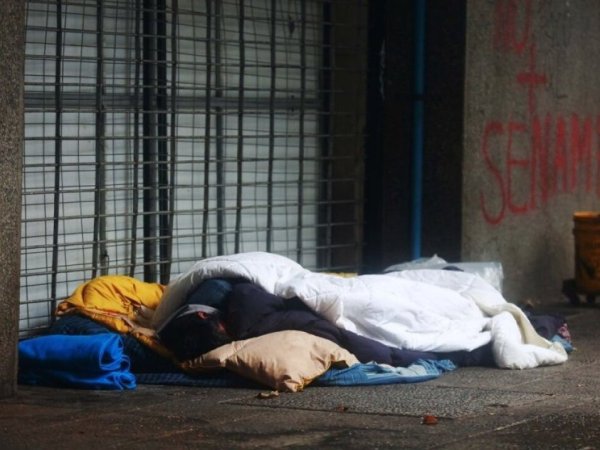 Población en situación de calle en Chile aumenta en un 6% con respecto a 2023