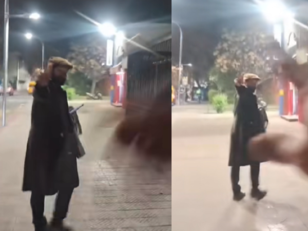 En plena transmisión en vivo: tiktoker se topa con Presidente Boric mientras grababa estación fantasma