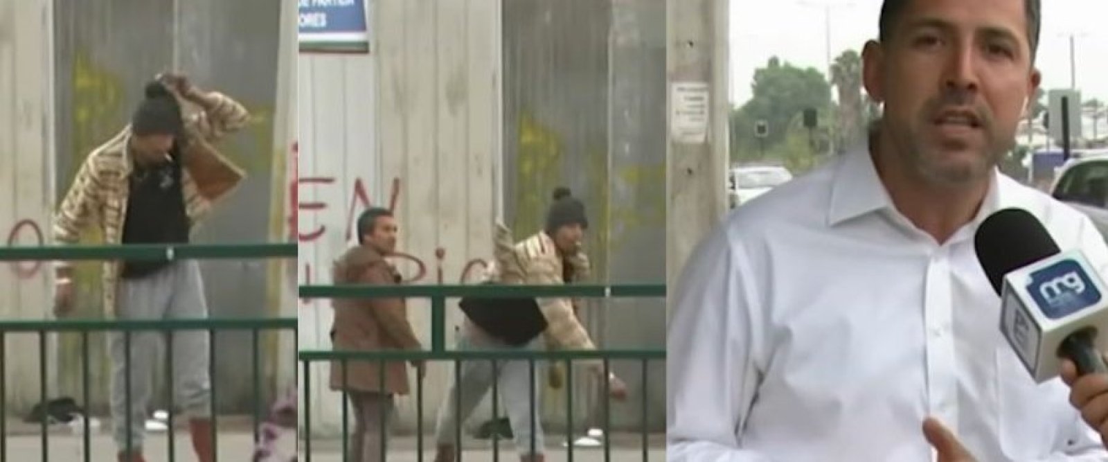 Les tiraron piedras y Neme pidió terminar con ellos a balazos