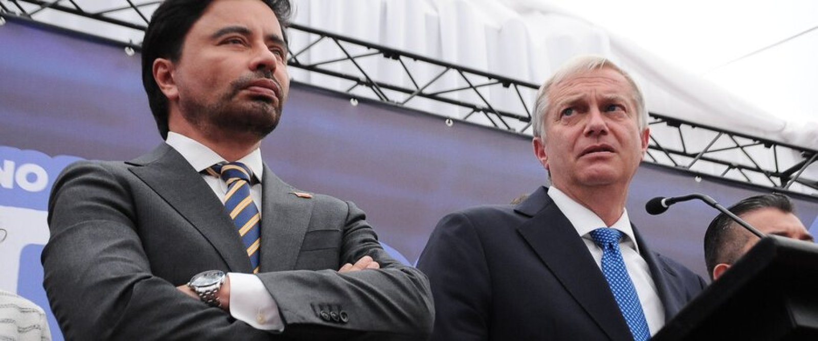 Senador electo por La Araucanía llegó a la frontera del norte a dar declaraciones