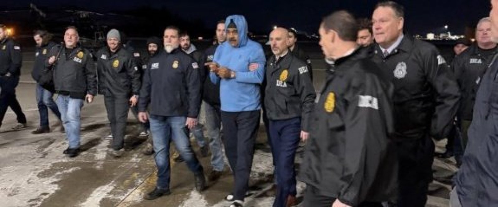 Difunden primeras imágenes de Nicolás Maduro tras aterrizar en Nueva York